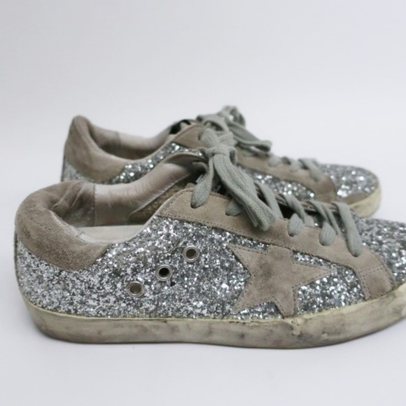 Golden Goose Superstar Glitter SZ 37 - Picture 4 of 8